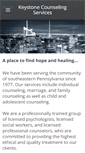 Mobile Screenshot of keystonecounselingservices.org